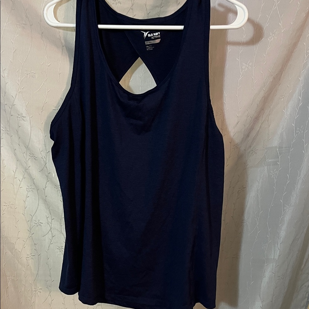 Old Navy Women's Dark Blue Tank Top